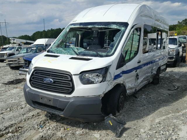 1FTBW3XM3GKA93306 - 2016 FORD TRANSIT T- WHITE photo 2