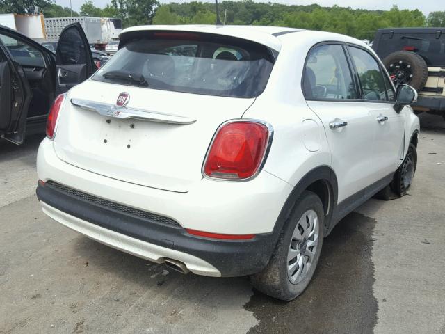 ZFBCFXAT7GP372646 - 2016 FIAT 500X POP WHITE photo 4