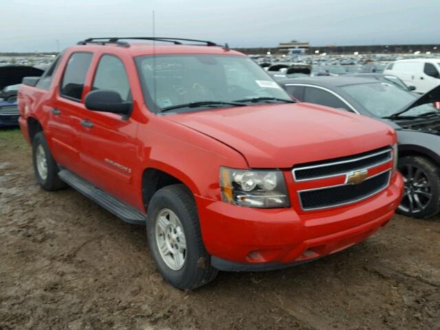 3GNEC120X7G277705 - 2007 CHEVROLET AVALANCHE RED photo 1