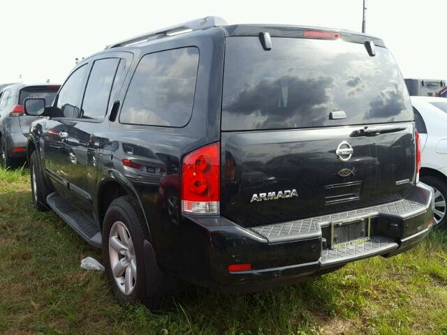 5N1BA0ND4FN618835 - 2015 NISSAN ARMADA SV BURN photo 3