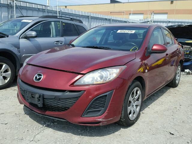 JM1BL1SF9A1317598 - 2010 MAZDA 3 I RED photo 2