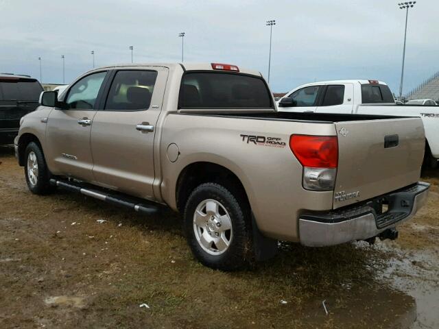 5TFEV54169X071439 - 2009 TOYOTA TUNDRA GOLD photo 3