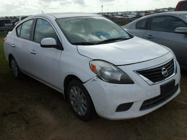 3N1CN7APXDL867131 - 2013 NISSAN VERSA S YELLOW photo 1