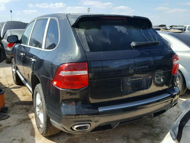 WP1AA29P78LA26715 - 2008 PORSCHE CAYENNE BLACK photo 3