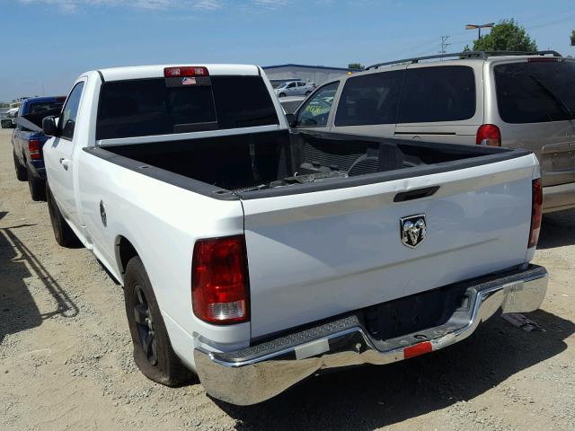 3C6JR6EP3DG524352 - 2013 RAM 1500 WHITE photo 3