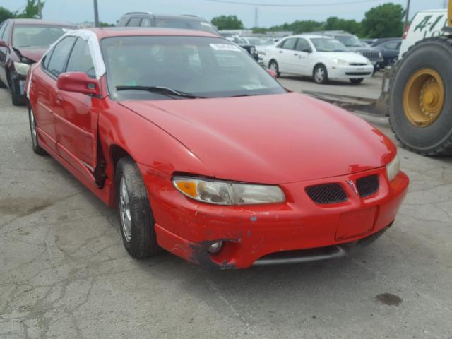 1G2WP52K1XF279570 - 1999 PONTIAC GRAND PRIX წითელი ფოტო 1