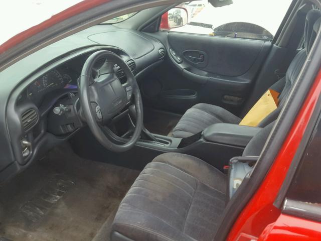 1G2WP52K1XF279570 - 1999 PONTIAC GRAND PRIX წითელი ფოტო 5