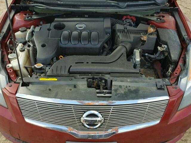 1N4AL21EX8N418118 - 2008 NISSAN ALTIMA RED photo 7