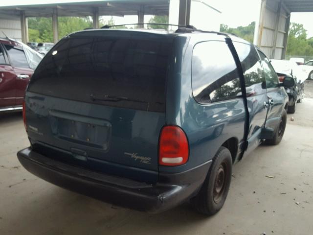 1C4GJ44G7YB764258 - 2000 CHRYSLER GRAND VOYA Yaşıl foto 4