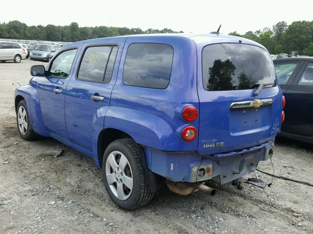 3GNDA13D98S585773 - 2008 CHEVROLET HHR LS ლურჯი ფოტო 3