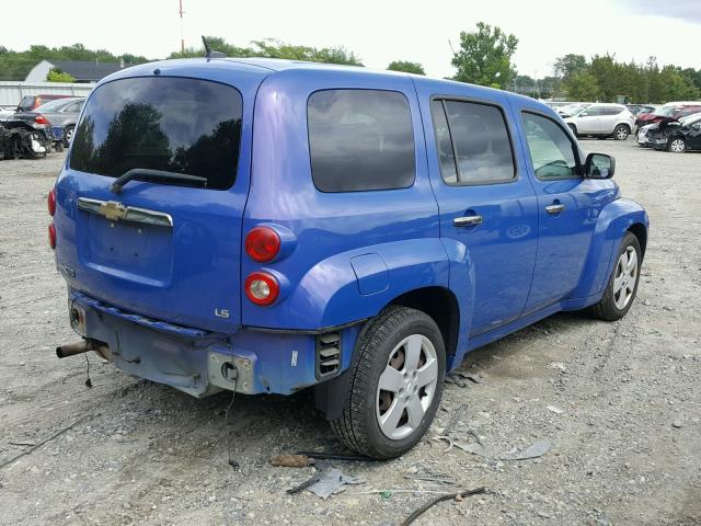 3GNDA13D98S585773 - 2008 CHEVROLET HHR LS ლურჯი ფოტო 4