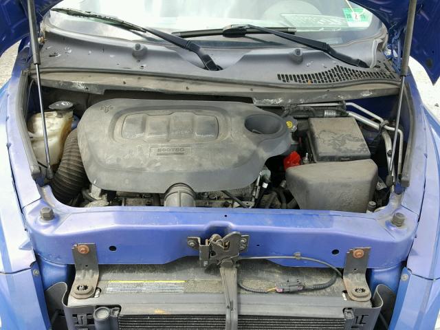 3GNDA13D98S585773 - 2008 CHEVROLET HHR LS BLUE photo 7