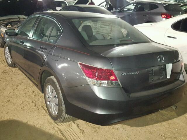 1HGCP26338A059234 - 2008 HONDA ACCORD GRAY photo 3