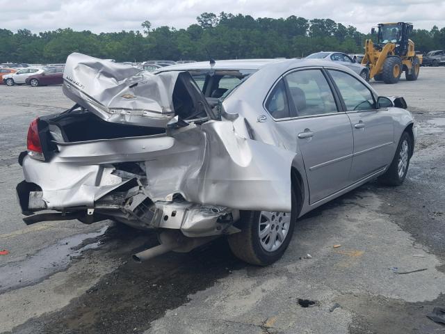 2G1WS551569375439 - 2006 CHEVROLET IMPALA POL SILVER photo 4