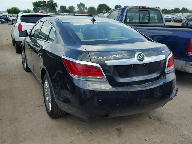 1G4GH5E33CF131105 - 2012 BUICK LACROSSE P BLACK photo 3