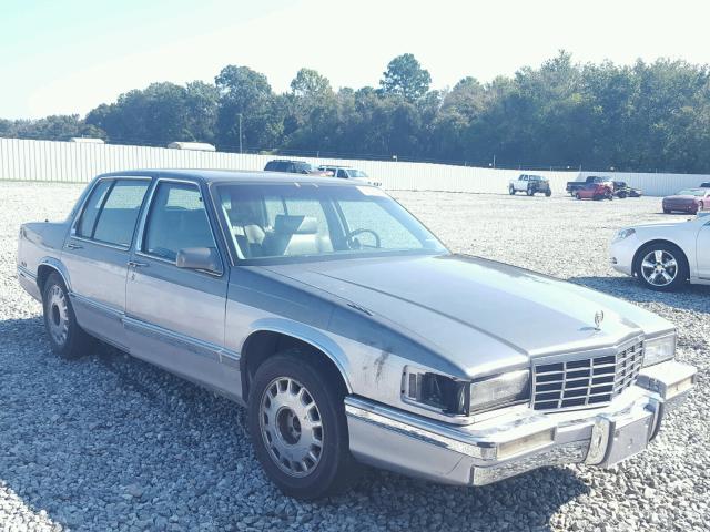 1G6CD53B7P4270523 - 1993 CADILLAC DEVILLE SILVER photo 1