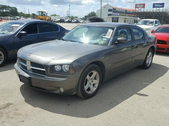 2B3CA3CV2AH202811 - 2010 DODGE CHARGER GRAY photo 2