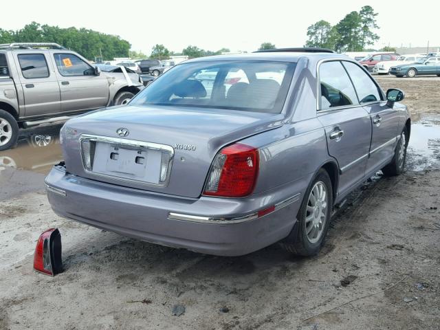 KMHFU45E45A420674 - 2005 HYUNDAI XG 350 GRAY photo 4