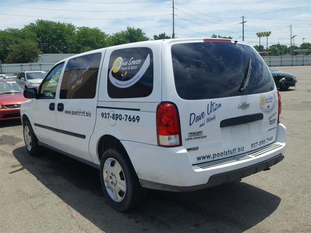 1GBDV13W78D210029 - 2008 CHEVROLET UPLANDER I 白色 照片 3