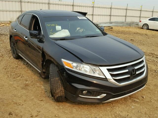 5J6TF2H52DL800112 - 2013 HONDA CROSSTOUR BLACK photo 1