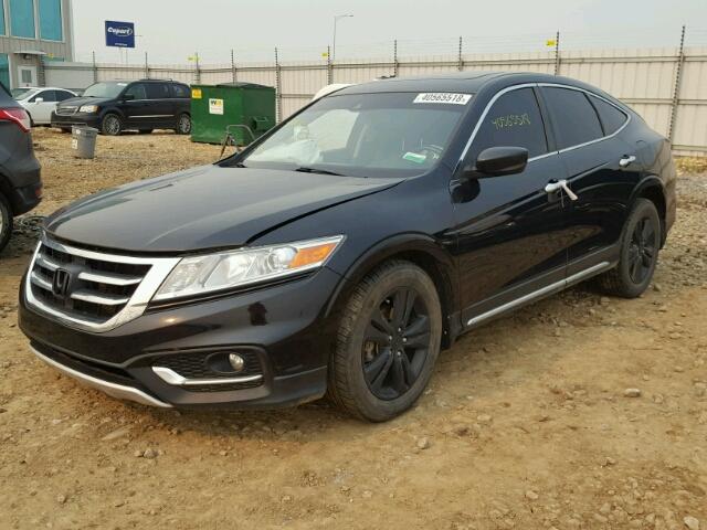 5J6TF2H52DL800112 - 2013 HONDA CROSSTOUR BLACK photo 2