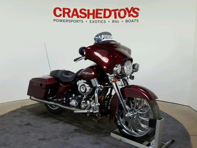 1HD1KB4158Y664366 - 2008 HARLEY-DAVIDSON FLHX BURGUNDY photo 2