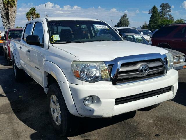 3TMKU4HN4AM025096 - 2010 TOYOTA TACOMA WHITE photo 1