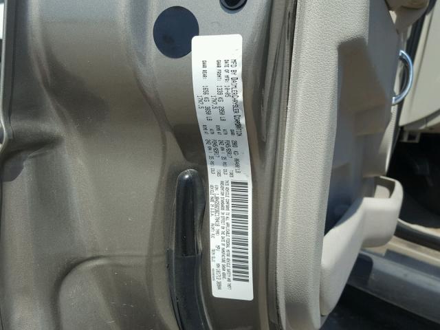 1J8HG58236C170418 - 2006 JEEP COMMANDER ოქროსფერი ფოტო 10