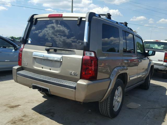 1J8HG58236C170418 - 2006 JEEP COMMANDER ოქროსფერი ფოტო 4