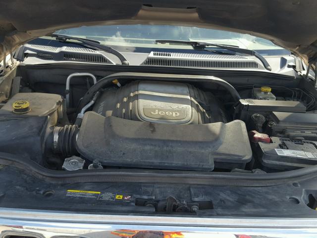 1J8HG58236C170418 - 2006 JEEP COMMANDER ოქროსფერი ფოტო 7