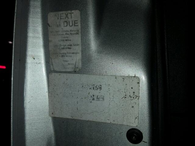 1G1ZC5E00AF308930 - 2010 CHEVROLET MALIBU 1LT ვერცხლისფერი ფოტო 10