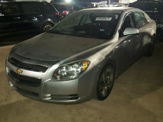 1G1ZC5E00AF308930 - 2010 CHEVROLET MALIBU 1LT ვერცხლისფერი ფოტო 2