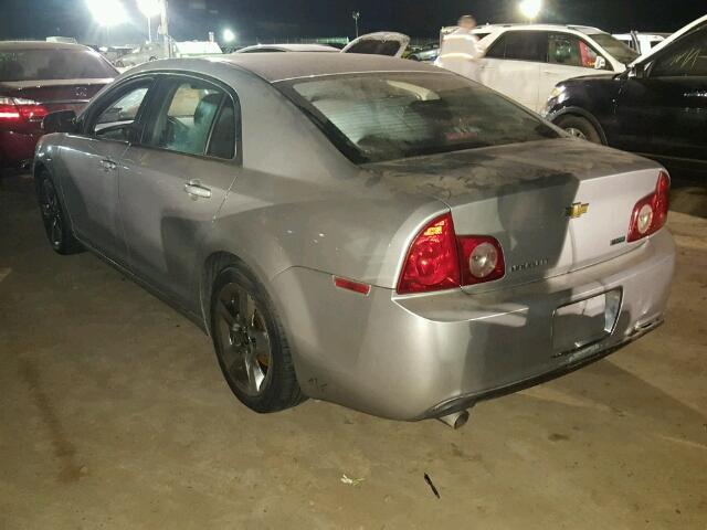 1G1ZC5E00AF308930 - 2010 CHEVROLET MALIBU 1LT ვერცხლისფერი ფოტო 3