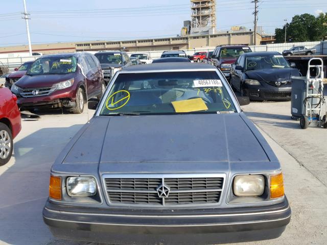 1B3BD36D3HC151919 - 1987 DODGE ARIES LE GRAY photo 9