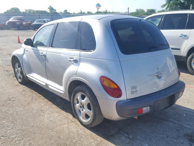 3C4FY58B52T279747 - 2002 CHRYSLER PT CRUISER SILVER photo 3