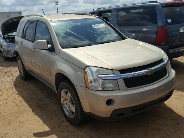 2CNDL33F896251343 - 2009 CHEVROLET EQUINOX LT GRAY photo 1