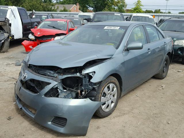 4T1BF3EK0BU626898 - 2011 TOYOTA CAMRY BASE GREEN photo 2