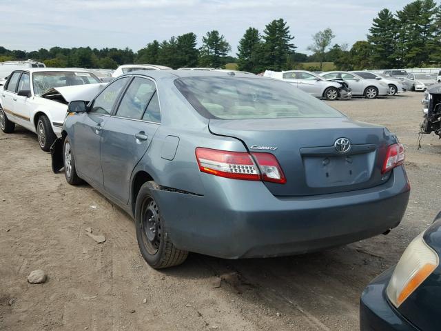 4T1BF3EK0BU626898 - 2011 TOYOTA CAMRY BASE GREEN photo 3