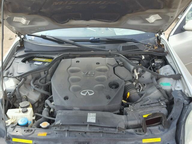 JNKCV51E13M025040 - 2003 INFINITI G35 GRAY photo 7