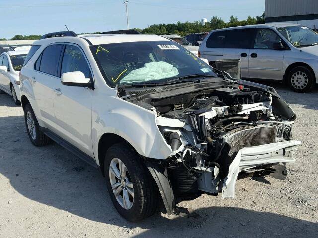 1GNALBEKXFZ124662 - 2015 CHEVROLET EQUINOX WHITE photo 1