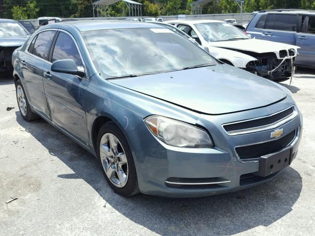 1G1ZH57B29F148125 - 2009 CHEVROLET MALIBU 1LT GREEN photo 1