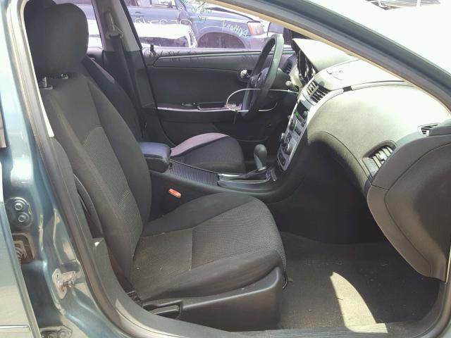 1G1ZH57B29F148125 - 2009 CHEVROLET MALIBU 1LT GREEN photo 5