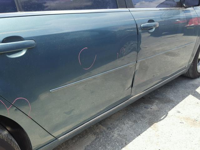 1G1ZH57B29F148125 - 2009 CHEVROLET MALIBU 1LT GREEN photo 9