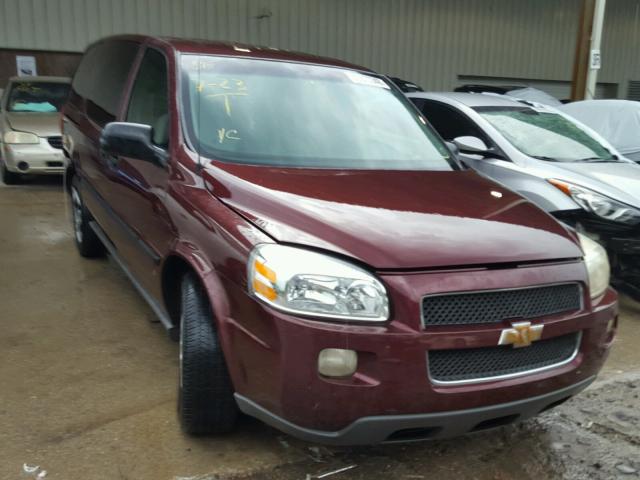 1GNDV23W07D199592 - 2007 CHEVROLET UPLANDER L 勃艮第红 照片 1