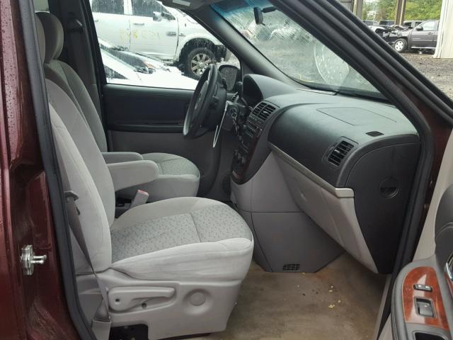 1GNDV23W07D199592 - 2007 CHEVROLET UPLANDER L 勃艮第红 照片 5