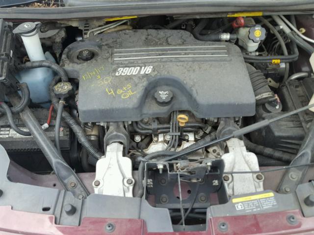 1GNDV23W07D199592 - 2007 CHEVROLET UPLANDER L BURGUNDY photo 7