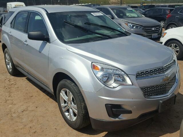 1GNALBEK3DZ115282 - 2013 CHEVROLET EQUINOX SILVER photo 1