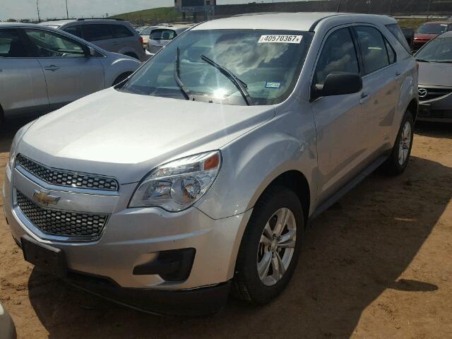 1GNALBEK3DZ115282 - 2013 CHEVROLET EQUINOX SILVER photo 2