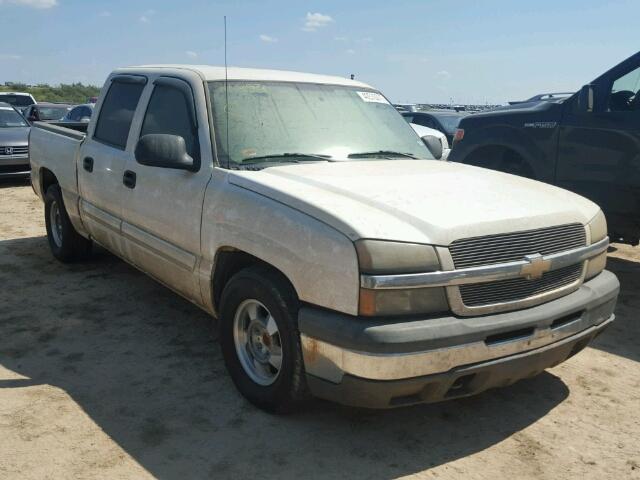 2GCEC13T341391311 - 2004 CHEVROLET SILVERADO WHITE photo 1