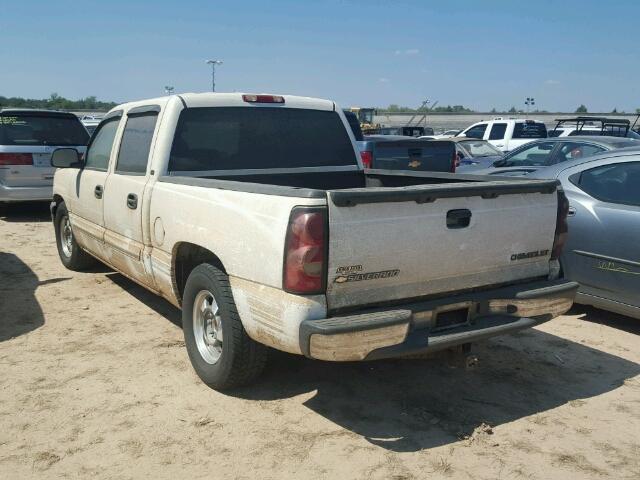 2GCEC13T341391311 - 2004 CHEVROLET SILVERADO WHITE photo 3